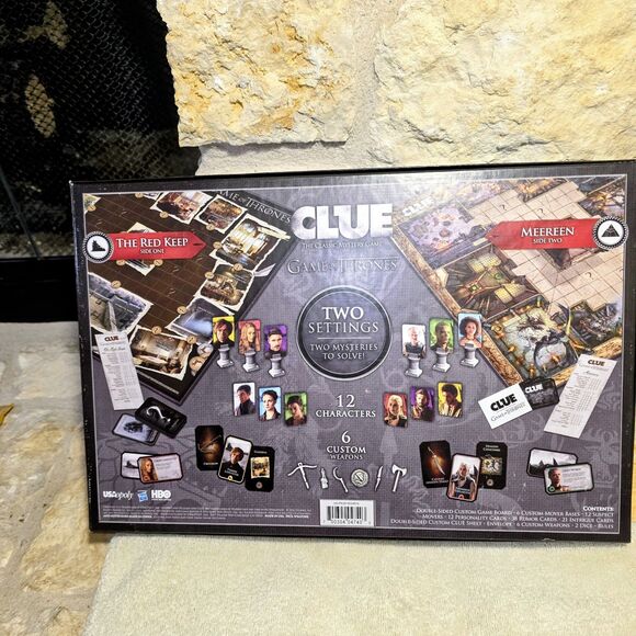 Game Of Thrones Edition 2016: Clue The Classic Mystery Game - Picture 2 of 2